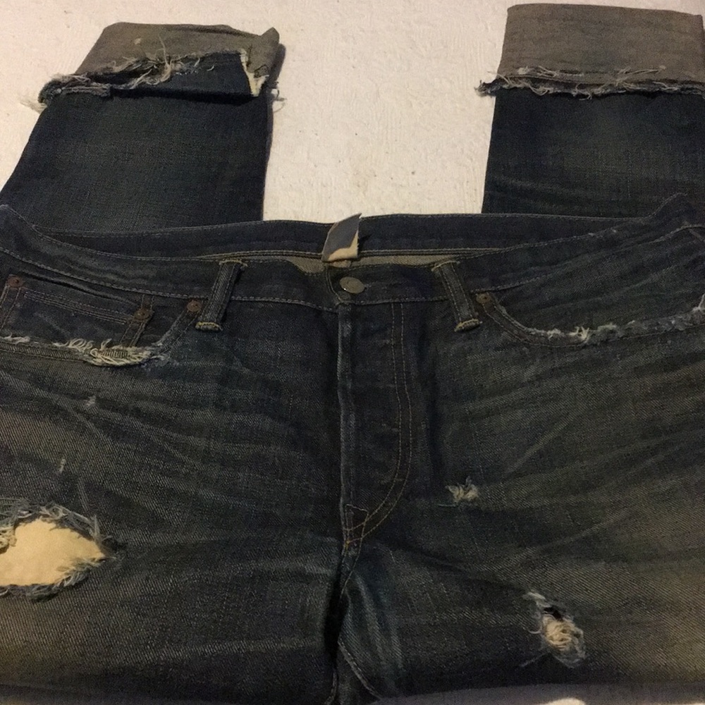 Vintage Double RRL Ralph Lauren Raw Denim - Picture 4 of 8